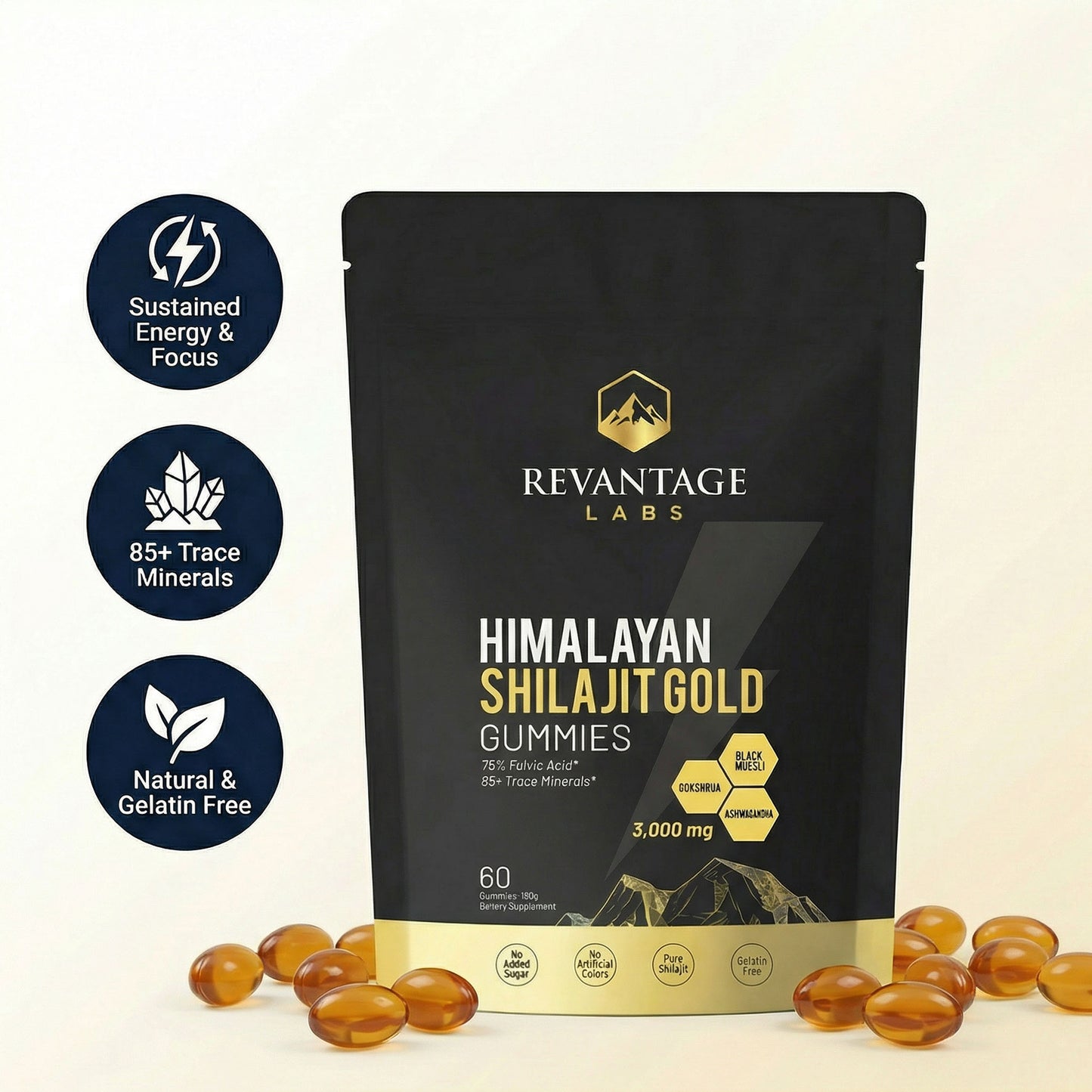 Himalayan Shilajit Gold Gummies